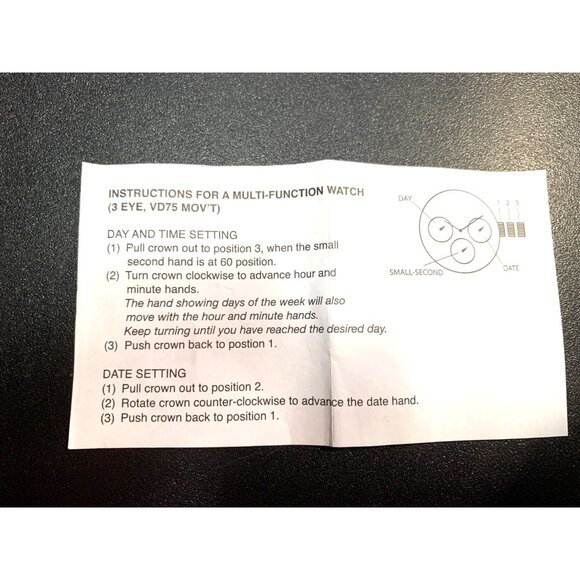 Lot 4 Gossip Quartz Multifunction Watches Day Date 24 Hour Gold Tone Rhinestone - Picture 11 of 11